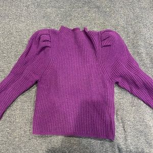 Purple sweater